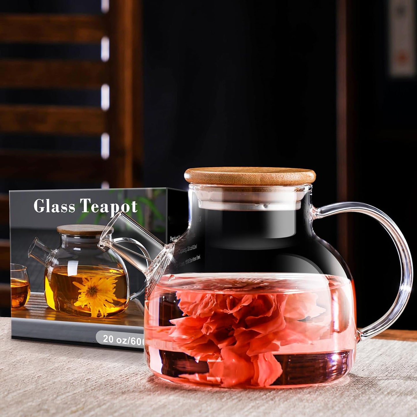 Glass Teapot Stovetop